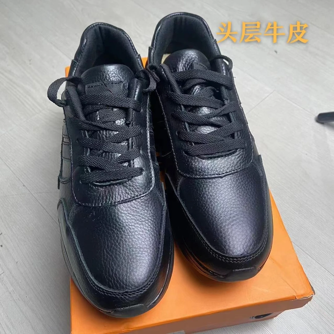 运动鞋男士舒适休闲透气黑色轻便爸爸鞋