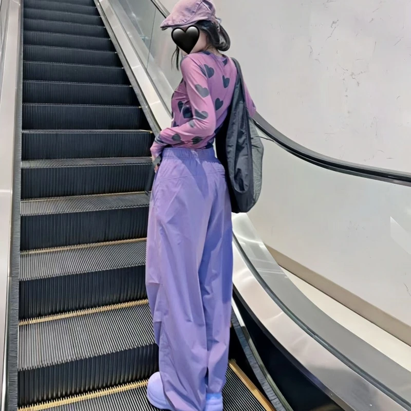 冬季情侣户外运动休闲时尚男女加绒加厚保暖工装风伞兵休闲裤N112