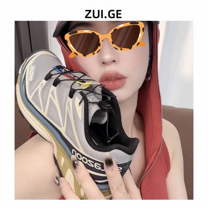 这抓力我是真的服！户外情侣撞色攀岩徒步防滑耐磨休闲鞋潮C0924