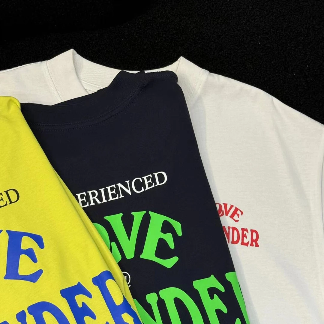 [XJ]蓝白黄三色字母简约设计款短袖儿童体恤(夏日炎炎）