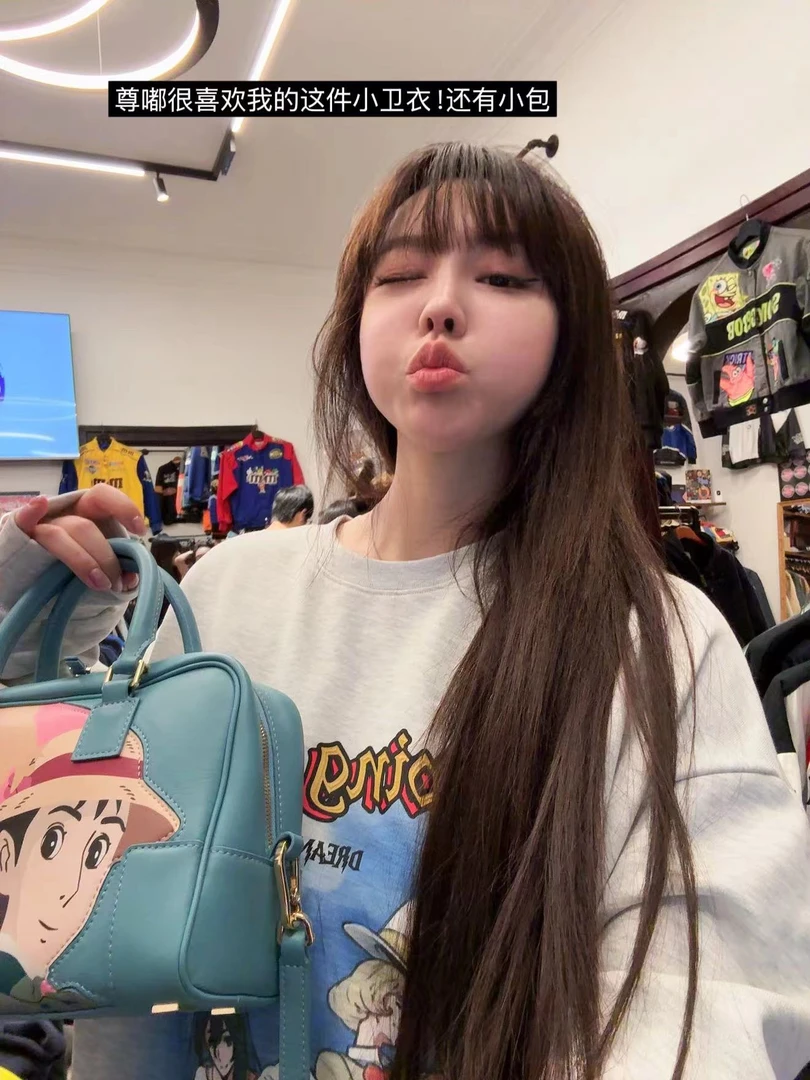 【HoorayLin】“移动城堡”原创定制款宽松卫衣#LY0713