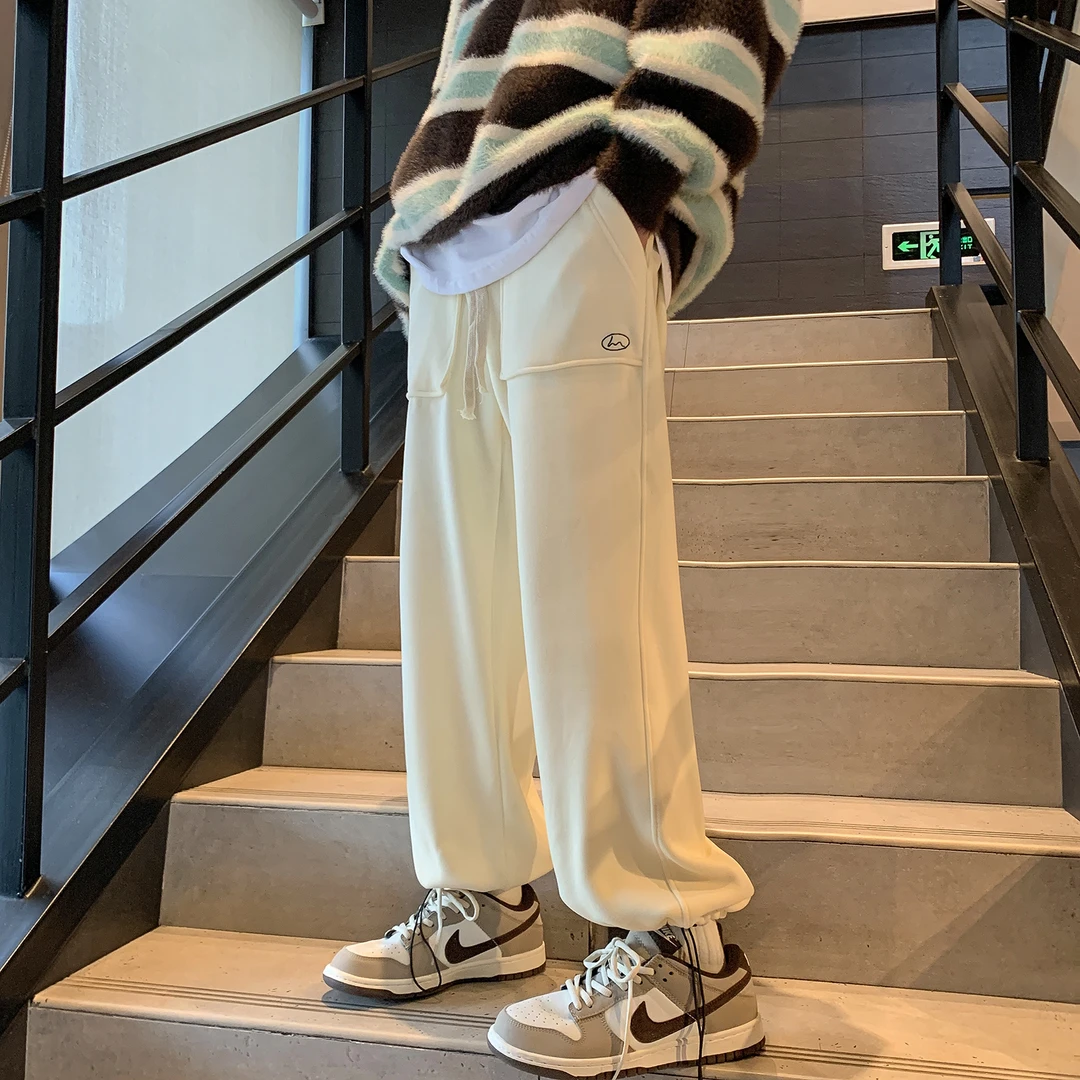 森系加绒卫裤AK94