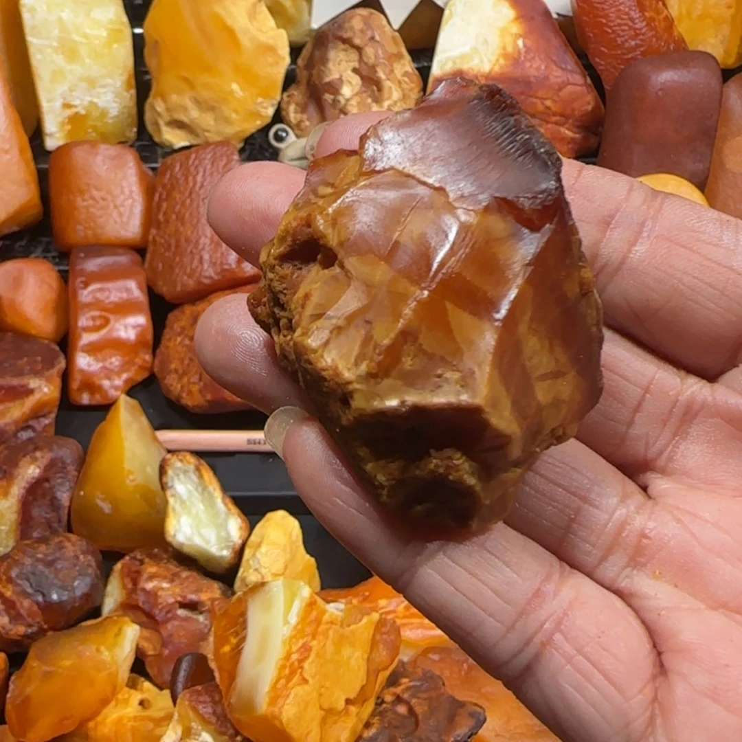 【闪购商品】定制琥珀未镶嵌