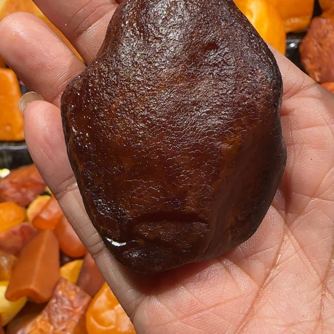 【闪购商品】定制琥珀未镶嵌前**錦