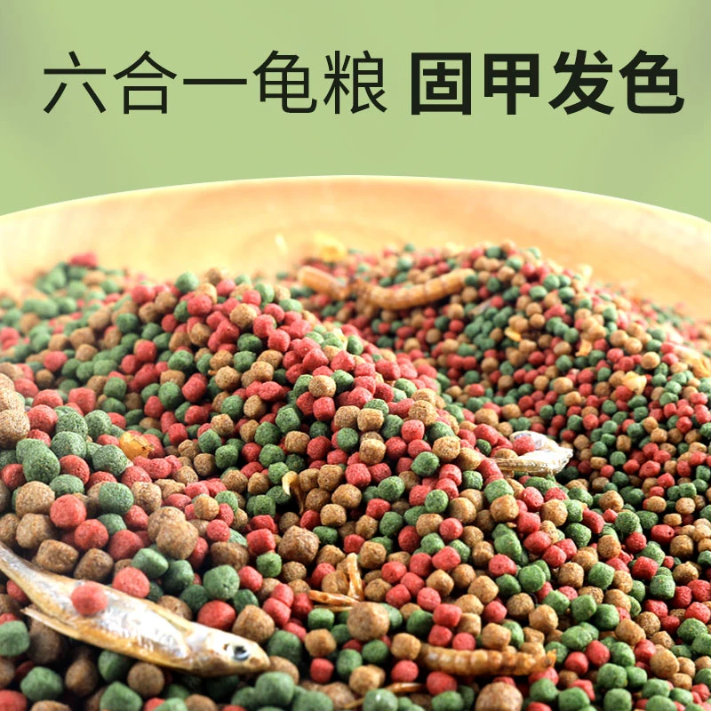 森森小乌龟饲料通用龟龟粮鱼干虾干幼龟巴西龟草龟龟料颗粒专用粮