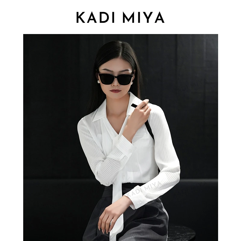 KADIMIYA墨镜太阳镜眼镜网红款高级感气质防晒优雅女墨镜显脸小