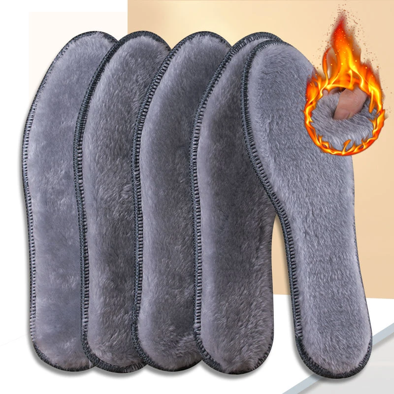 【五双装】香薰保暖鞋垫冬季加厚鞋垫男防臭棉鞋垫加绒鞋垫顺滑软底