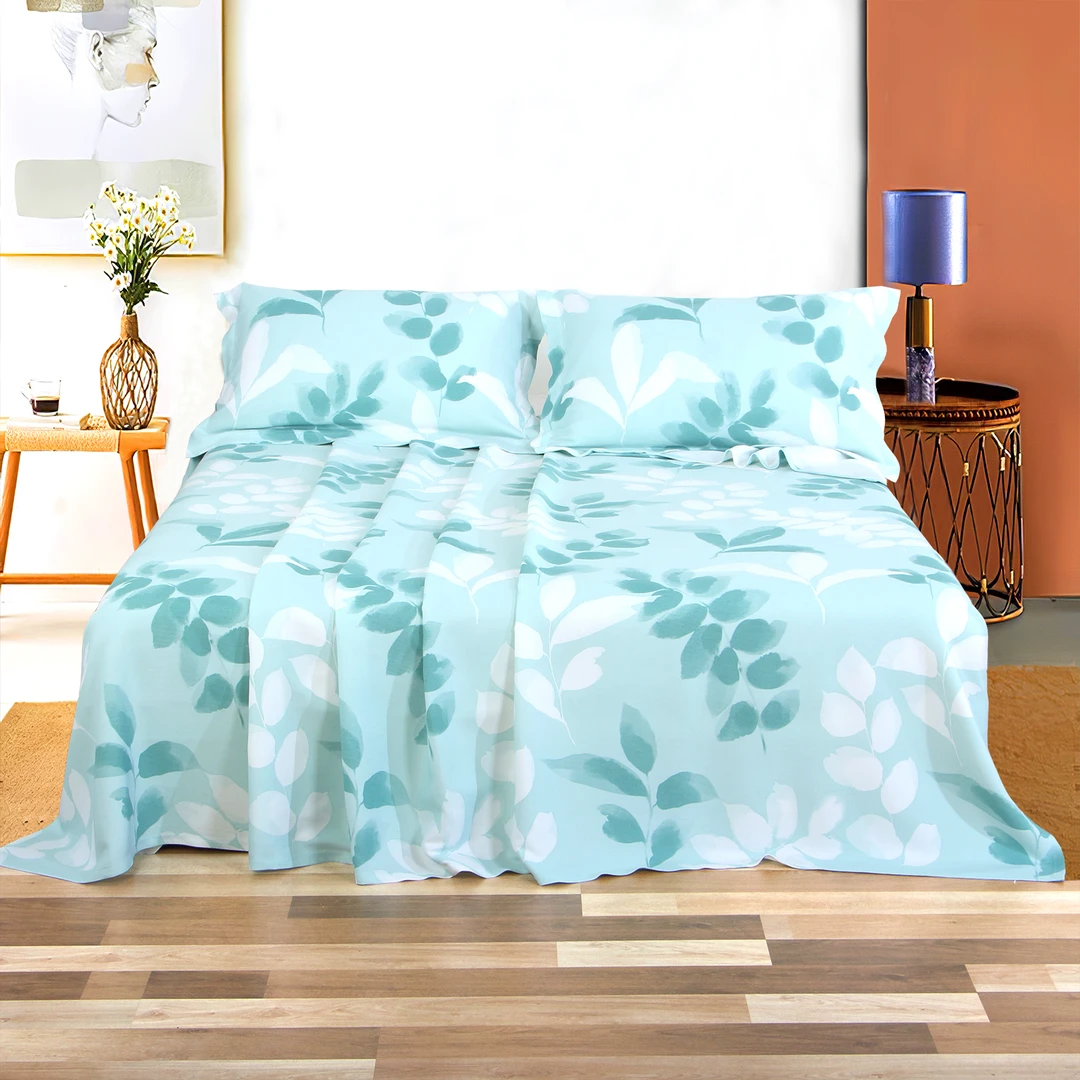 【三件套】竹纤维凉席三件套  仲夏