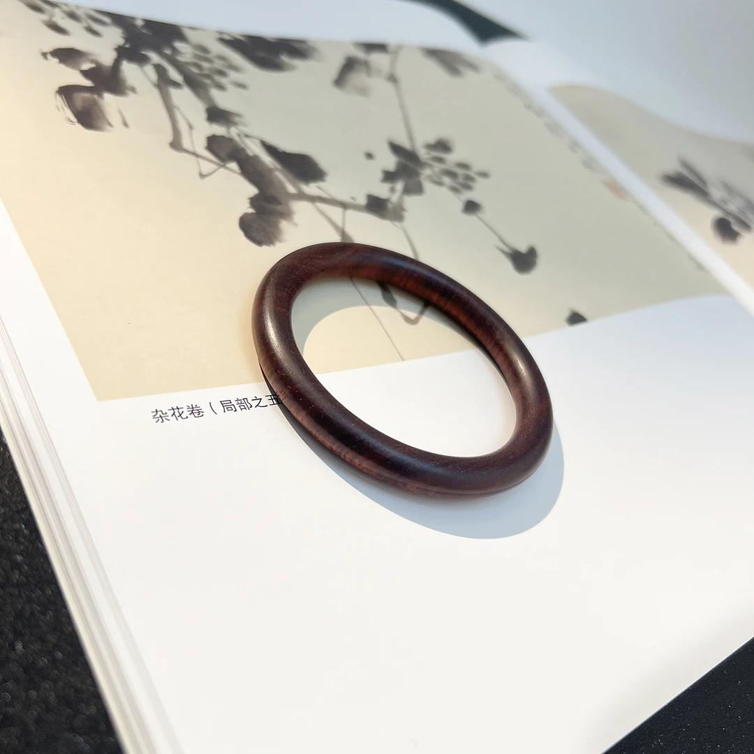 一了个卜高油高密老料赞比亚血檀手镯