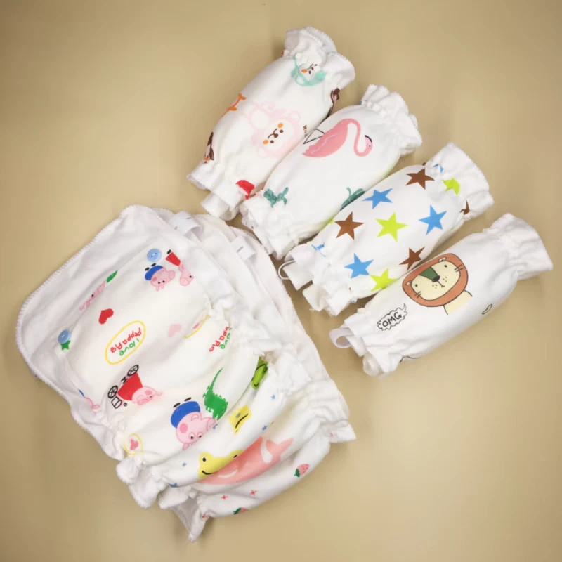 尿裤-（巴小豆家红色袜子，花型不分）