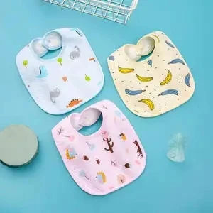 口水巾-（6502条纹背心）