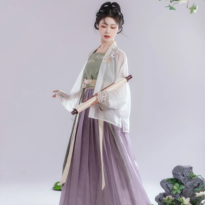 达人新链接单拍马面裙日常原创汉服中国风