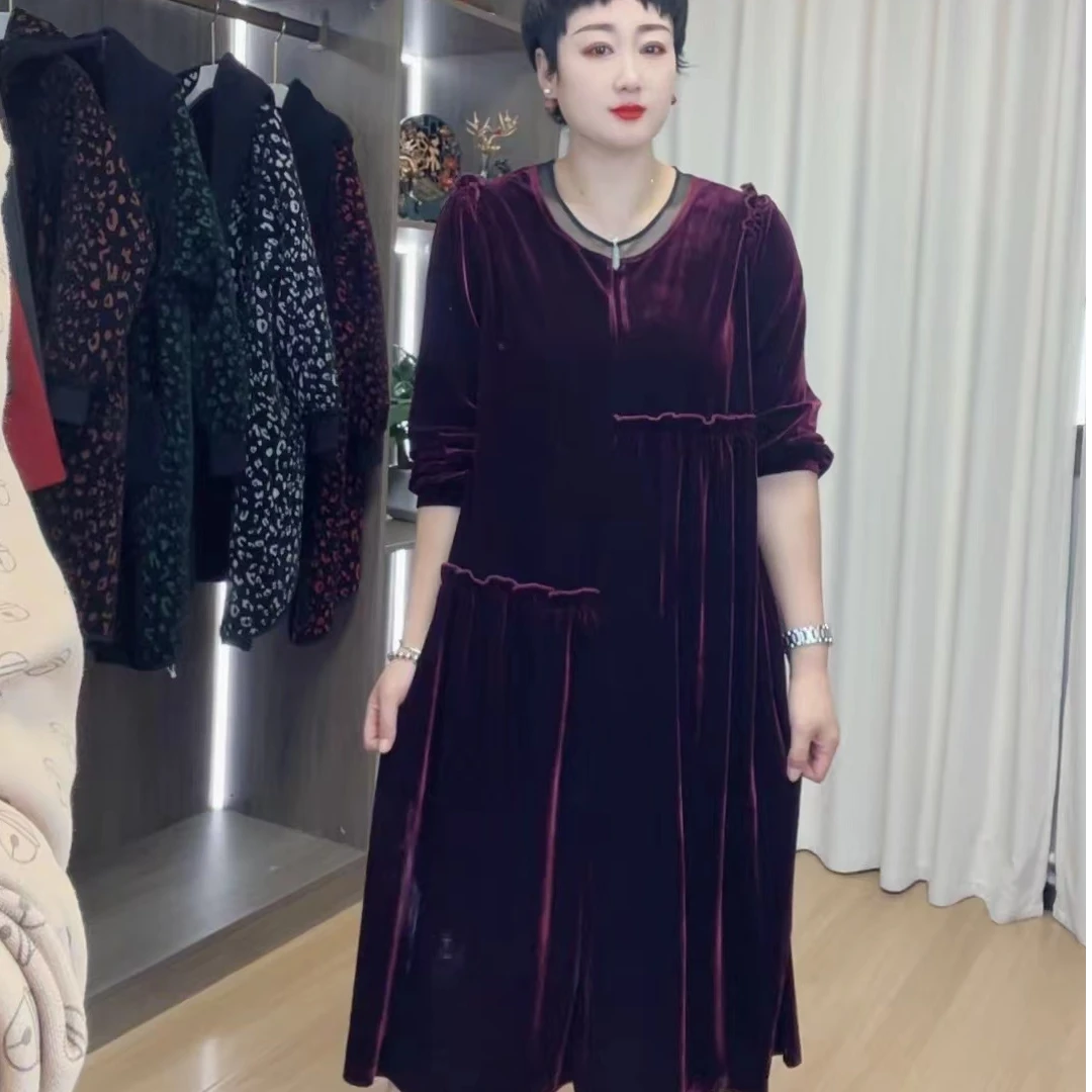 33款时尚钻石绒连衣裙