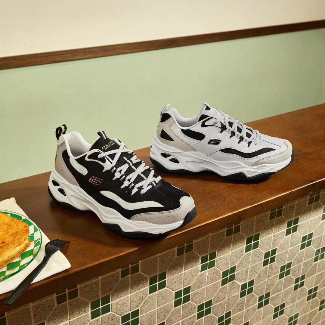 Skechers斯凯奇896122&237226夏季老爹鞋情侣潮鞋休闲运动鞋DB