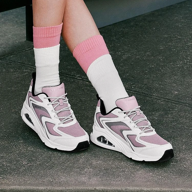 斯凯奇极光蝴蝶鞋男女运动鞋177424&183079 DB