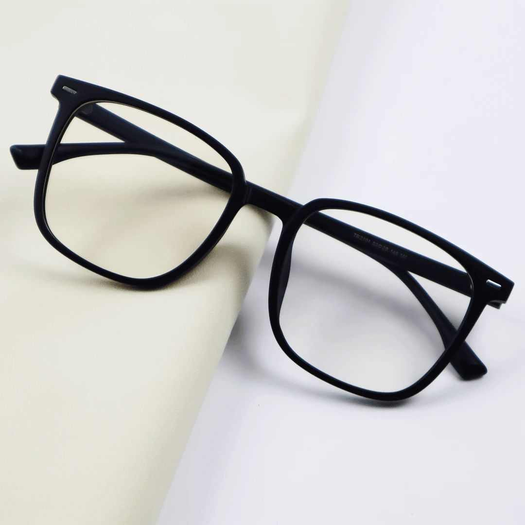 韩版潮黑色素颜百搭变色近视眼镜男防蓝光平光女士大框镜架防辐射