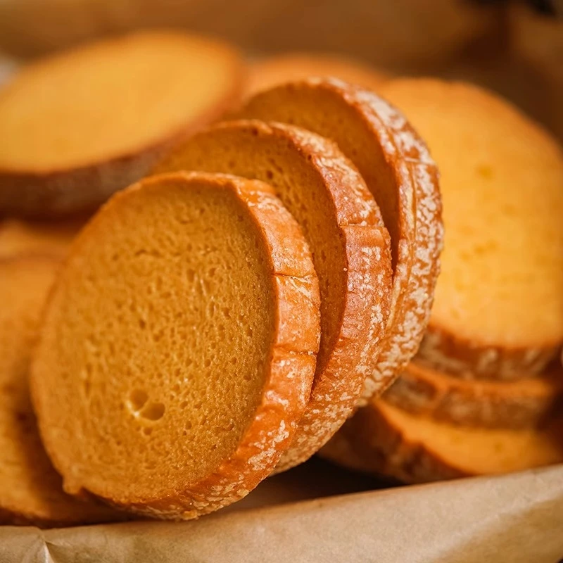 推荐！黄油脆吐司 网红烤面包 上班族学生早点下午茶休闲小吃零食