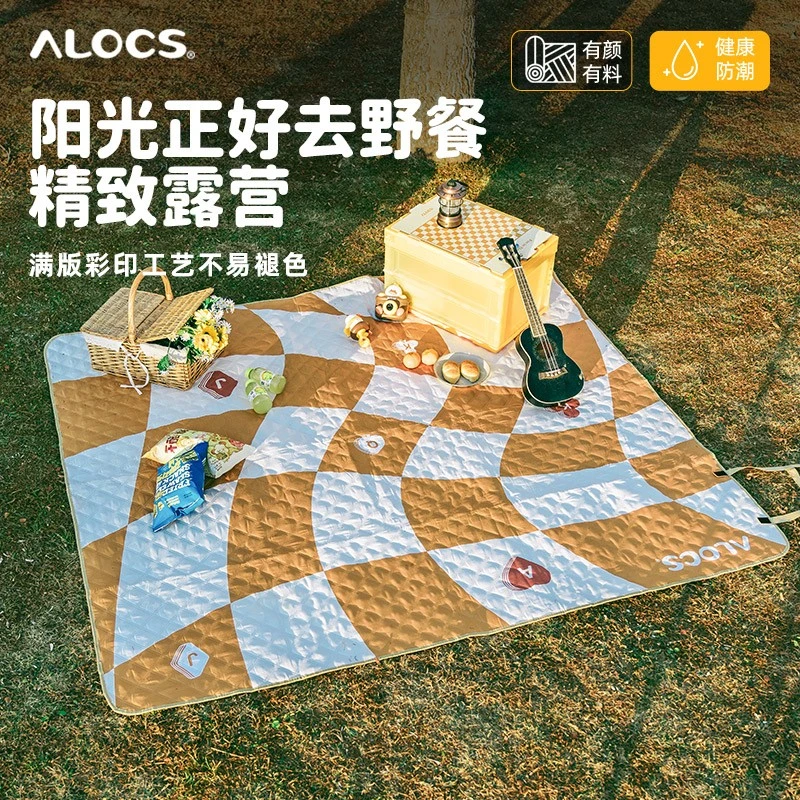【安全亲肤无甲醛】爱路客ins风户外家庭露营便携舒适野餐垫防潮垫