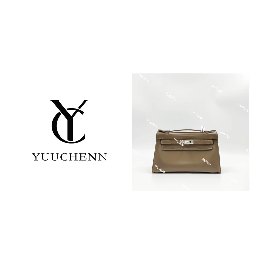 YUUCHENN“中古凯丽”22cm原创设计高定真皮包 HH2604