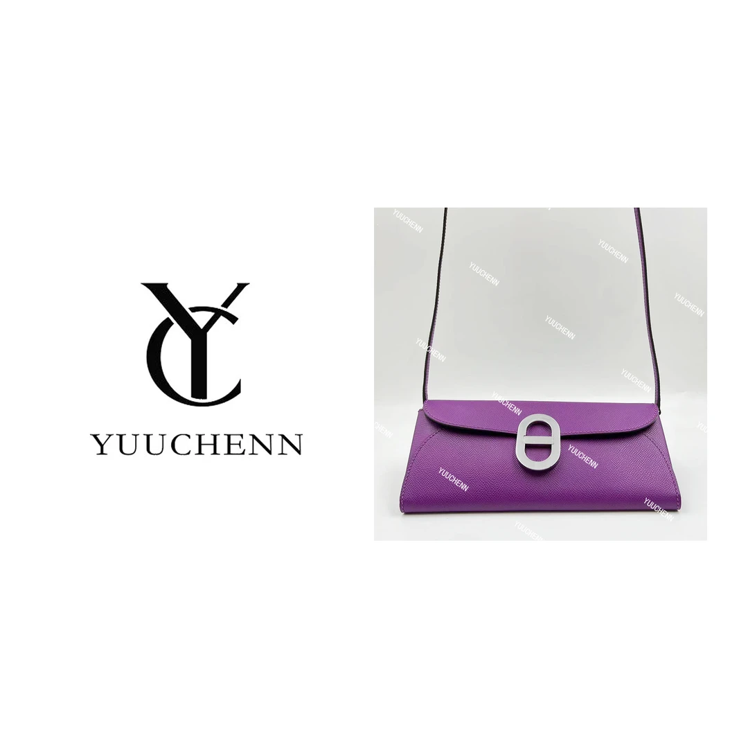 YUUCHENN【手工定制】24cm原创设计高定真皮包 HH3803