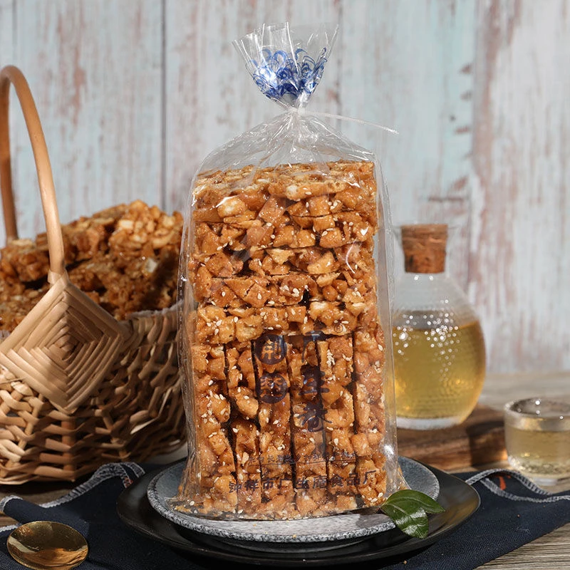 湖北老式硬沙琪玛黄豆酥老款传统糕点7080年代老牌子古法酥脆爽口