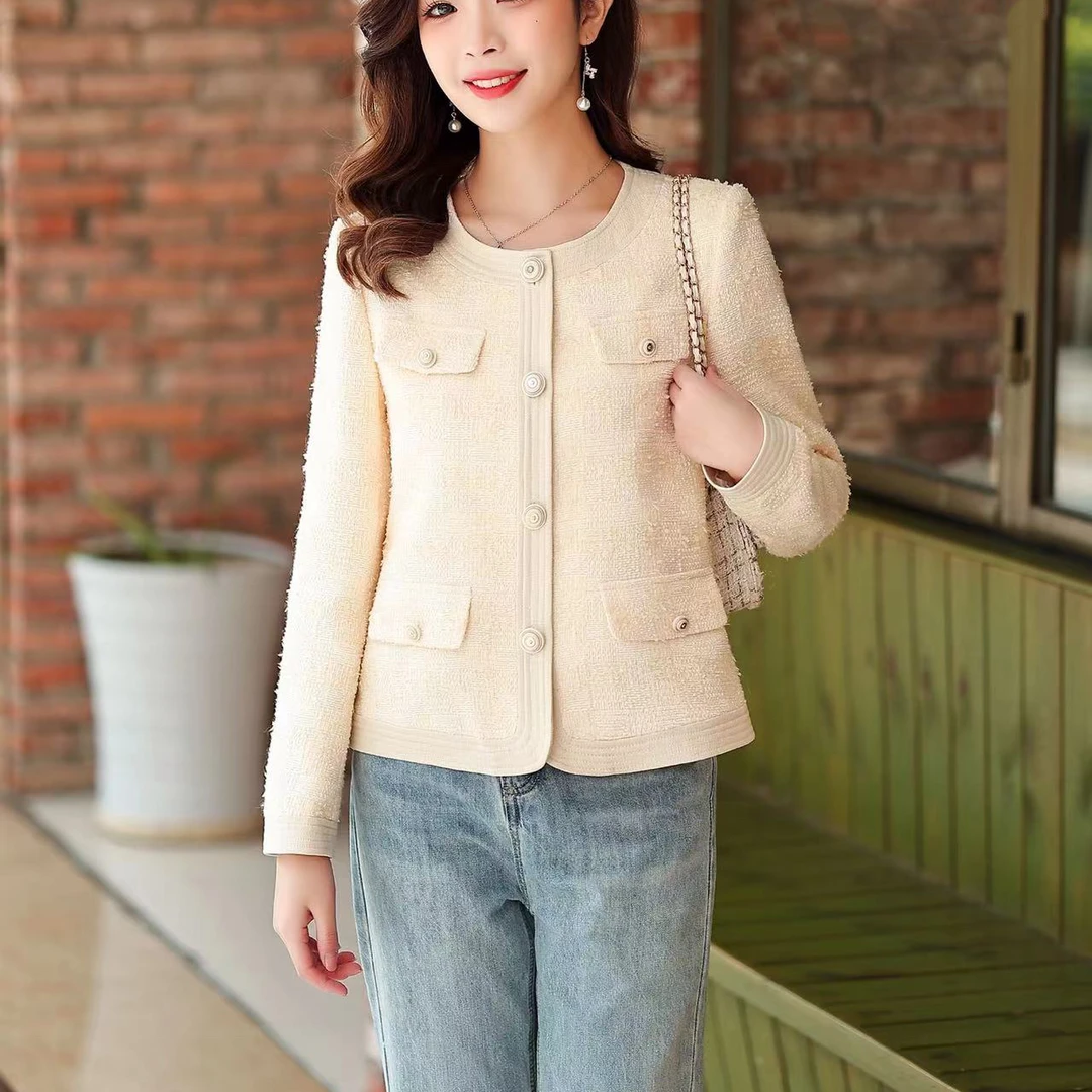 芭莎家019时尚洋气小香风外套