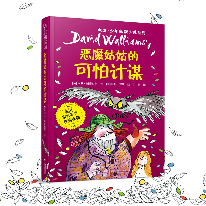 【8岁+大卫系列】恶魔姑姑的可怕计谋1册 微瑕