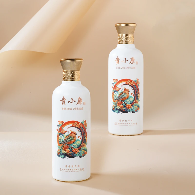 贵小康鸣香·白53度酱香型白酒经典纯粮坤沙高度酒送礼53%Vol500