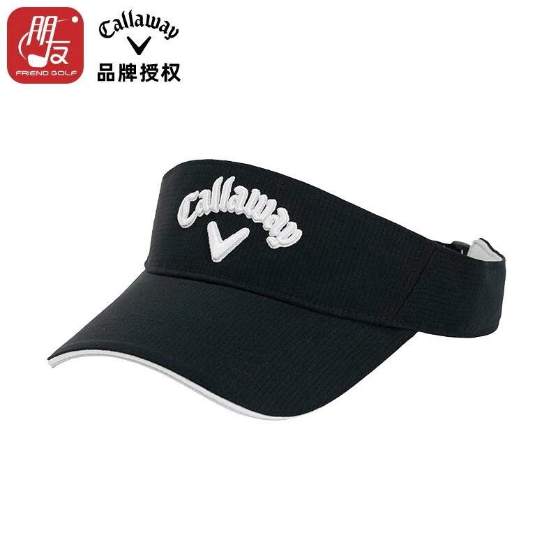Callaway/卡拉威高尔夫球帽男士夏季运动无顶帽golf防晒帽5222689