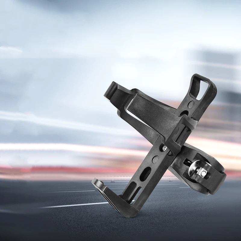 山地自行车水壶架支架放水杯架通用免打孔电动摩托单车水瓶架黑色