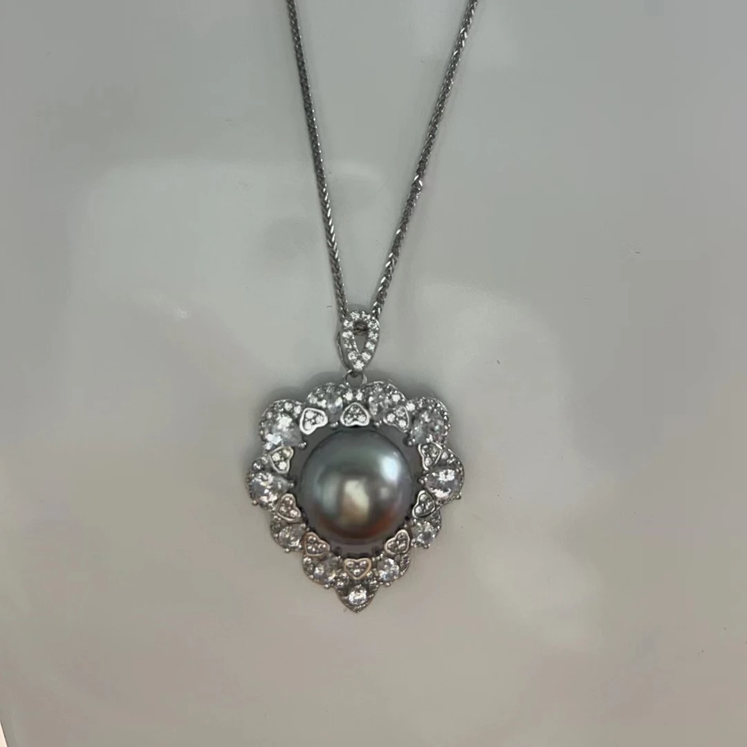 【暹罗珠宝】天然海水珍珠大溪地吊坠 794