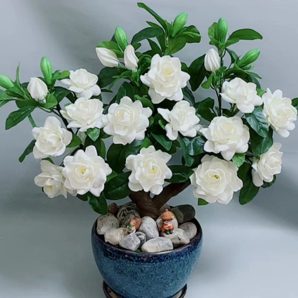 DIY手工花  布艺栀子花材料包