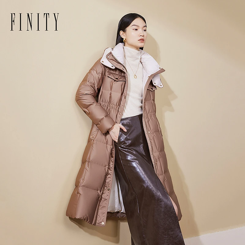 【籽言专属】FINITY 新品羽绒服百搭加厚保暖时尚休闲 F21XAA13Y3
