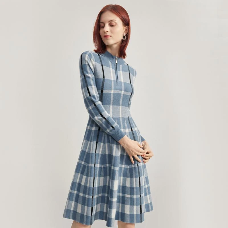 【小云总专属】FINITY 针织连衣裙新款气质高腰显瘦 F21V9D32N5