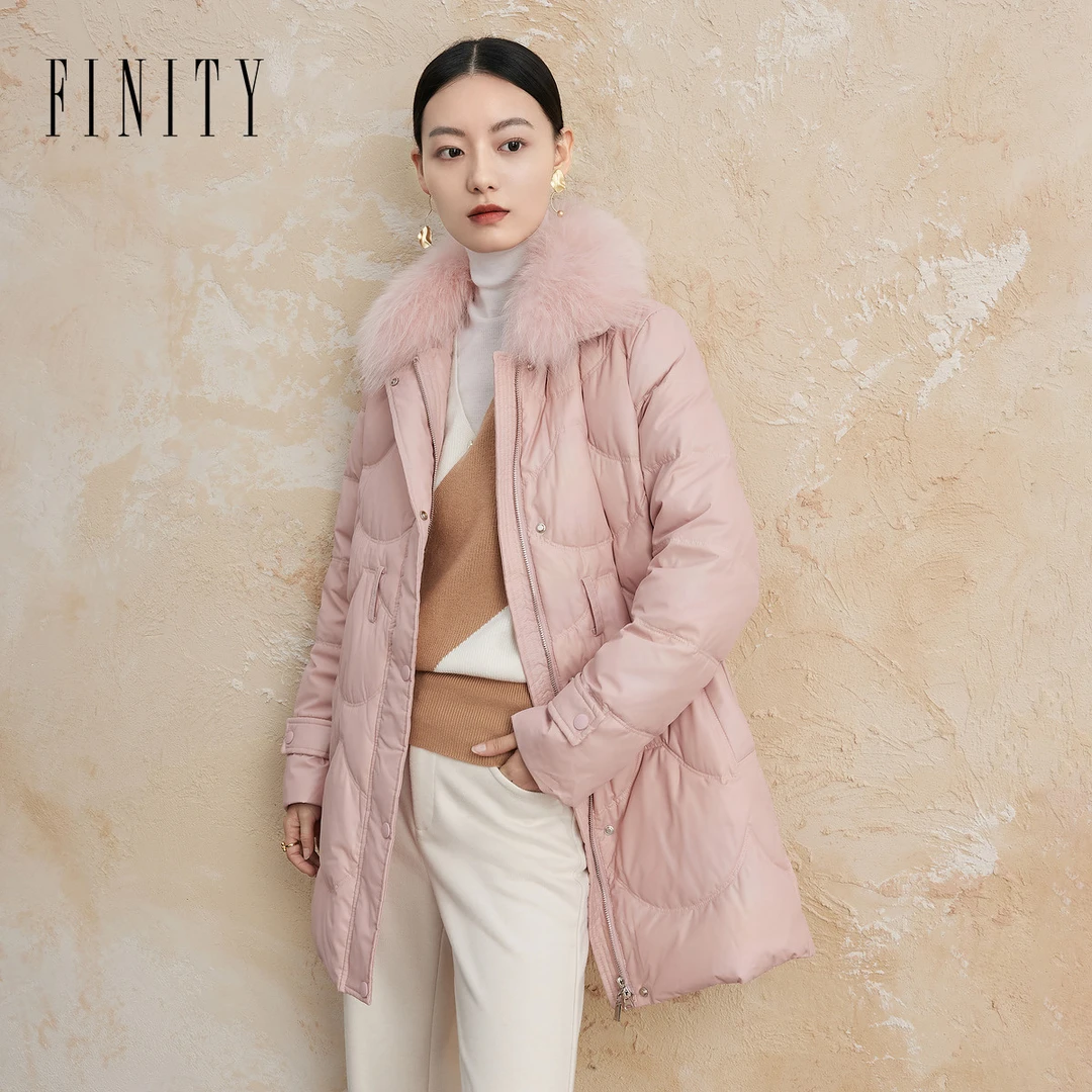 【小水专属】FINITY 冬季新款羽绒服时尚休闲百搭女士 F21UD6413Y
