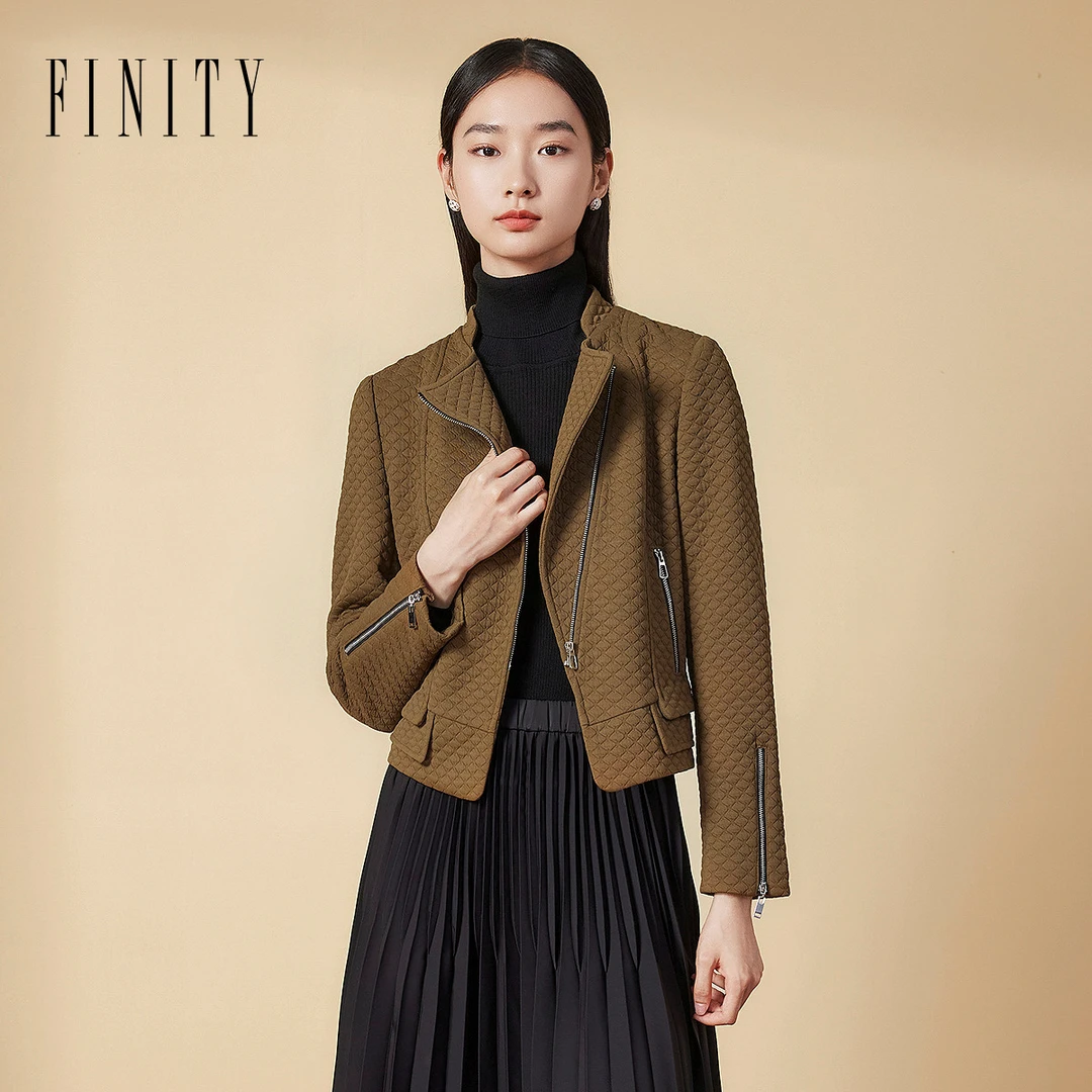 【籽言专属】FINITY 新款秋季外套小香风春秋气质短款 F21X8A17W1