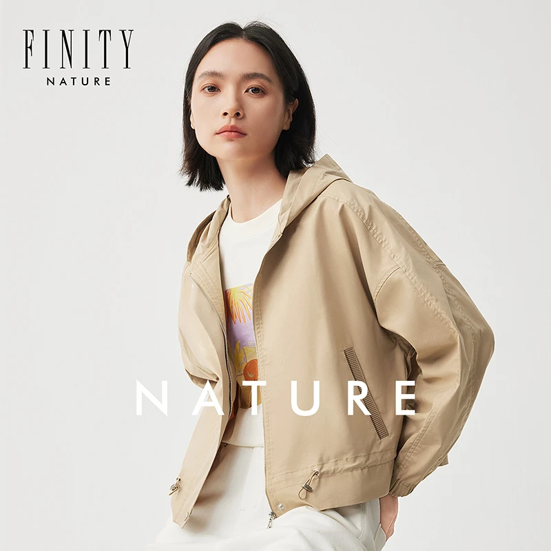 【小水专属】FINITY 新款短外套女上衣运动时尚户外 F21X1D35W1