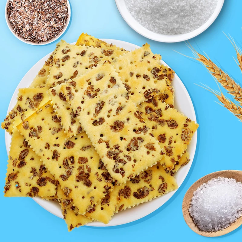 黑麦海盐苏打饼干零食酥脆茶点下午茶咸味小包早餐薄脆解馋休闲