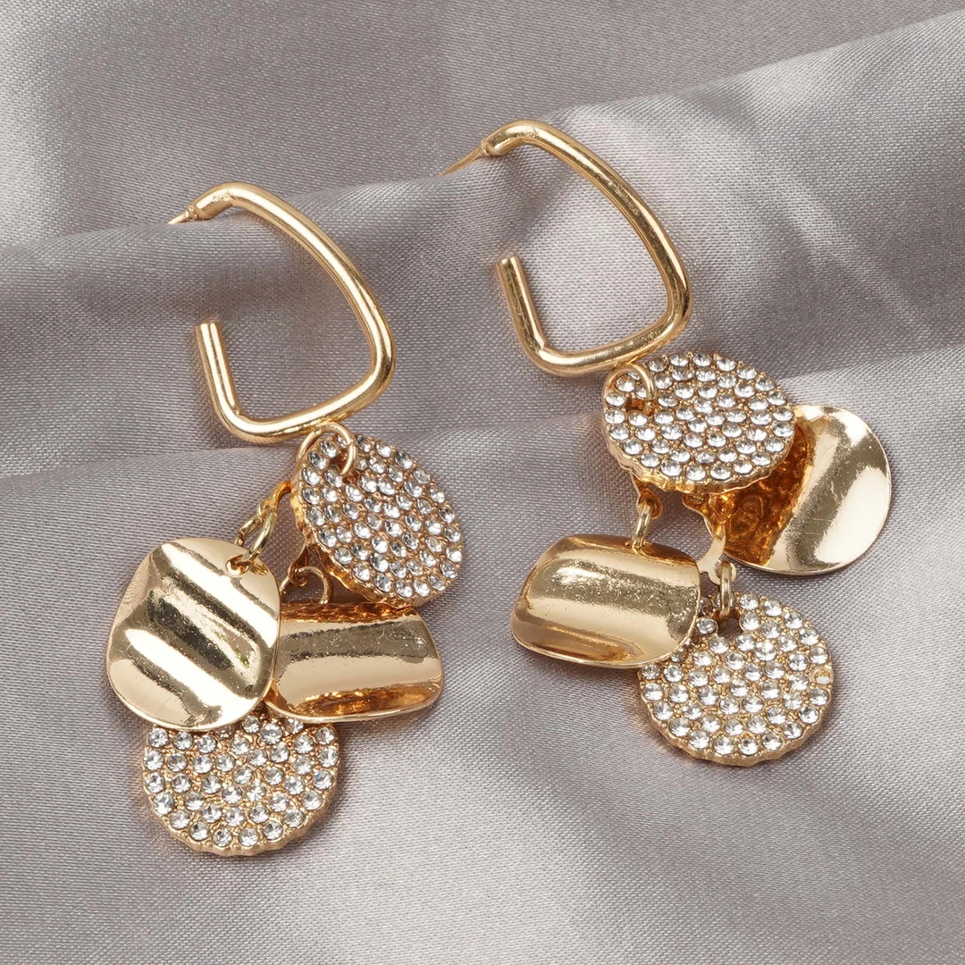 铜合金耳饰 个性新款爆款小众设计时尚气质百搭精致耳钉女N1187