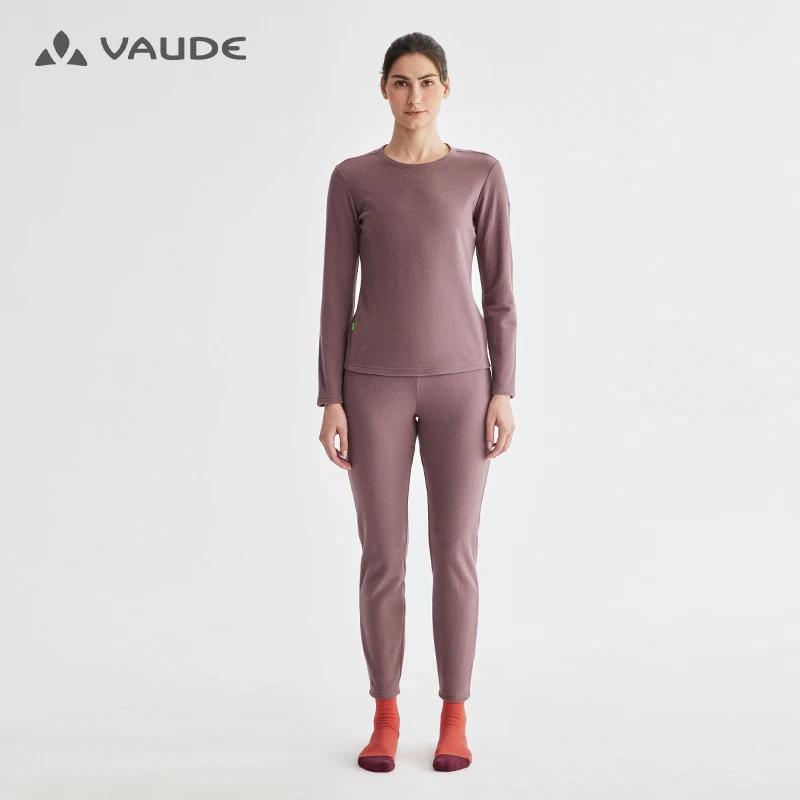 VAUDE巍德平衡系列冬季女士抓绒衣套装贴身保暖舒适内衣VG2342204