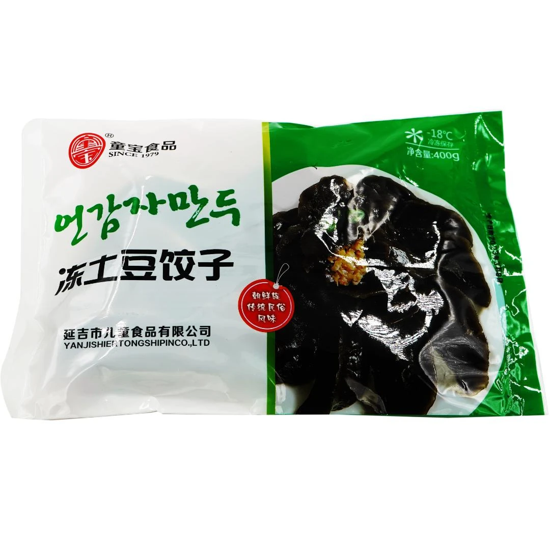 【童宝优选】延边特产朝鲜族美食土豆饺子韩式辣白菜泡菜饺子
