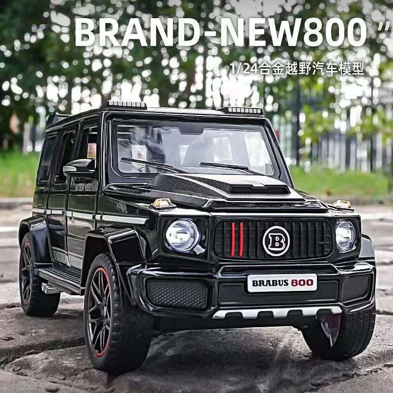 巴博斯G800合金汽车玩具模型摆件1:24