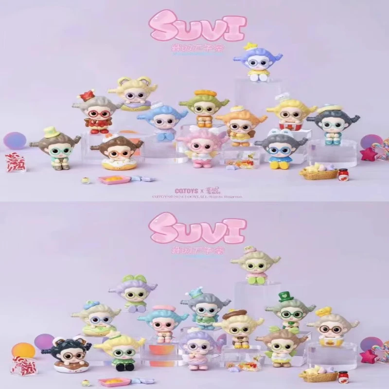 【直播拆】薯泥我的下午茶系列盲盒多巴胺潮玩公仔
