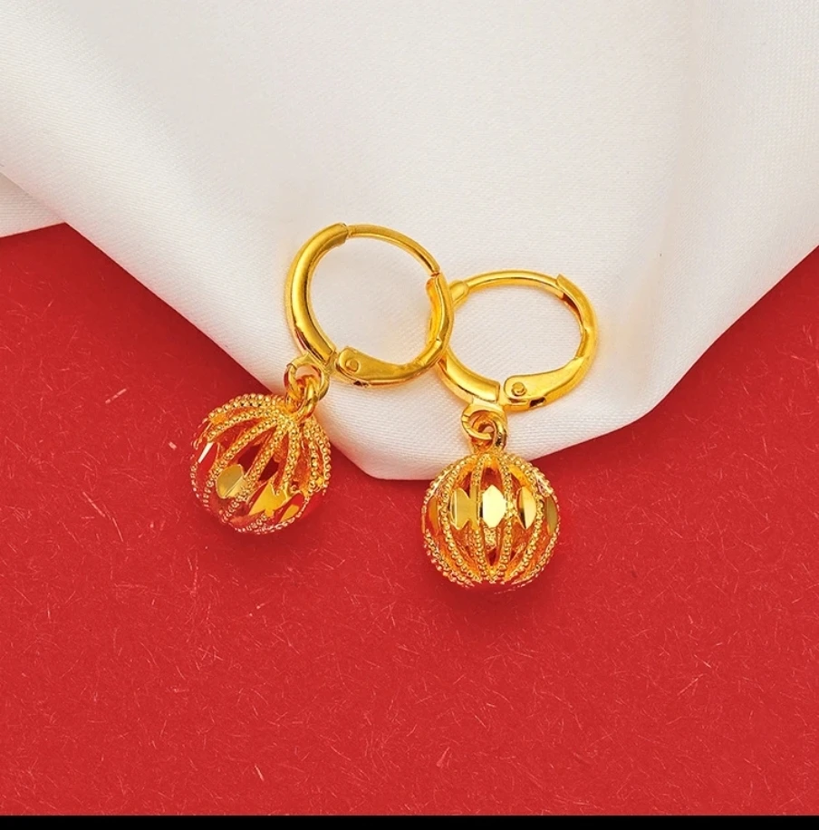 耳饰 芭莎首饰粉丝专享时尚百搭爆款 绣球耳环合金 材质