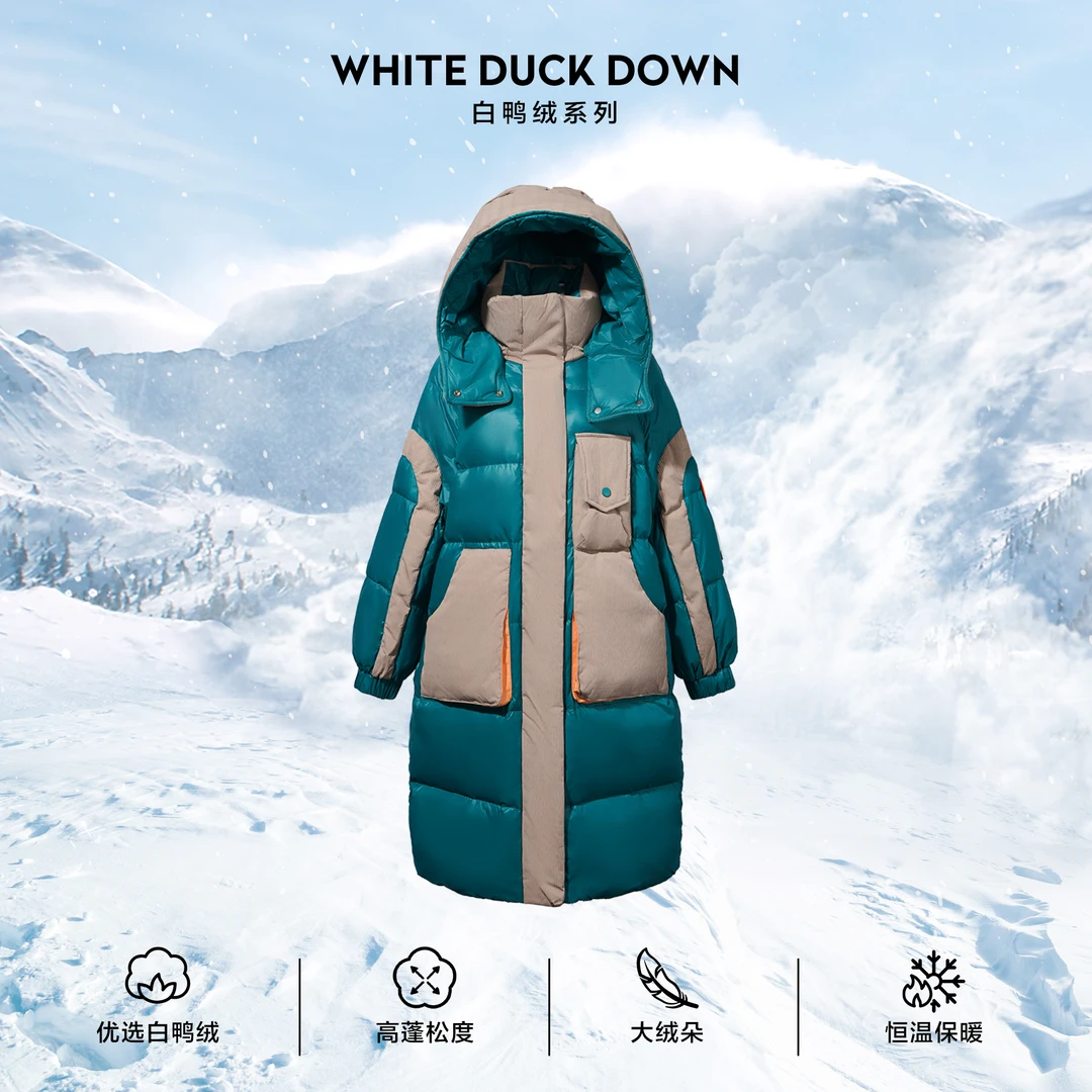 【婷婷专属】 Y135019B 女士加厚羽绒服防寒保暖