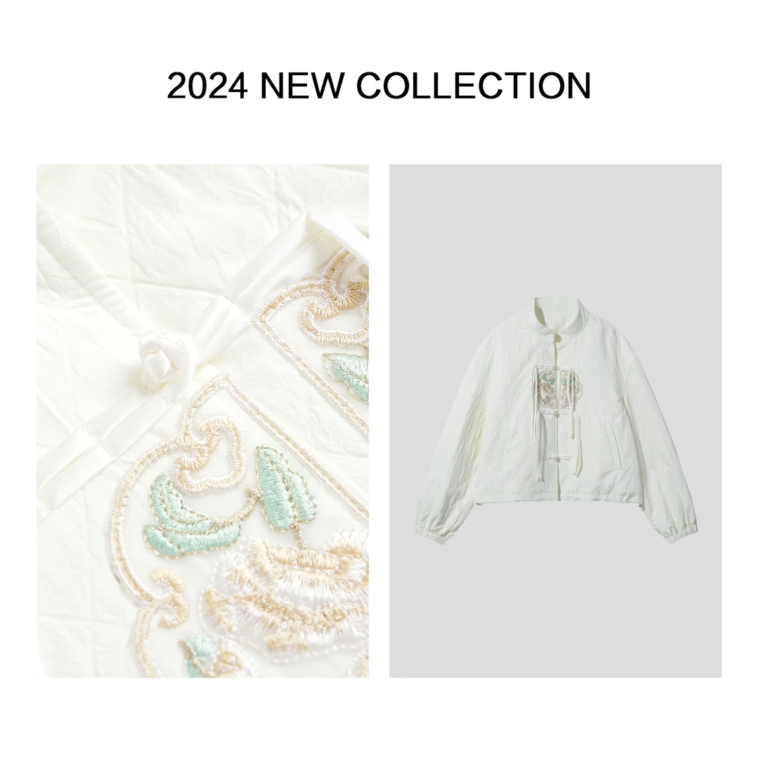 【婷婷专属】W3F13003B 女士秋季刺绣衬衫-3003