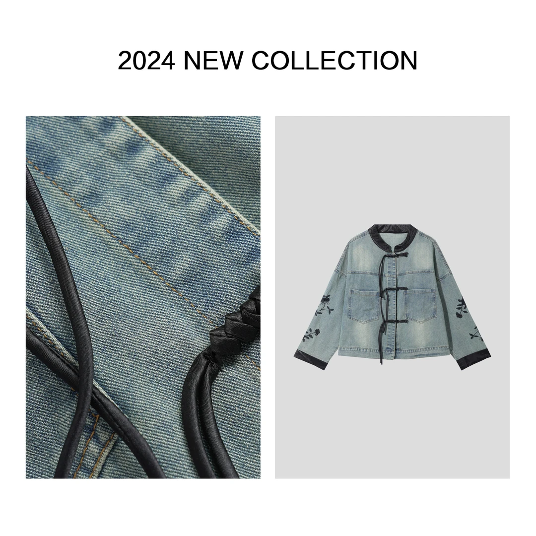 【芳芳专属】 W3F1060XB 女士秋季经典牛仔上衣