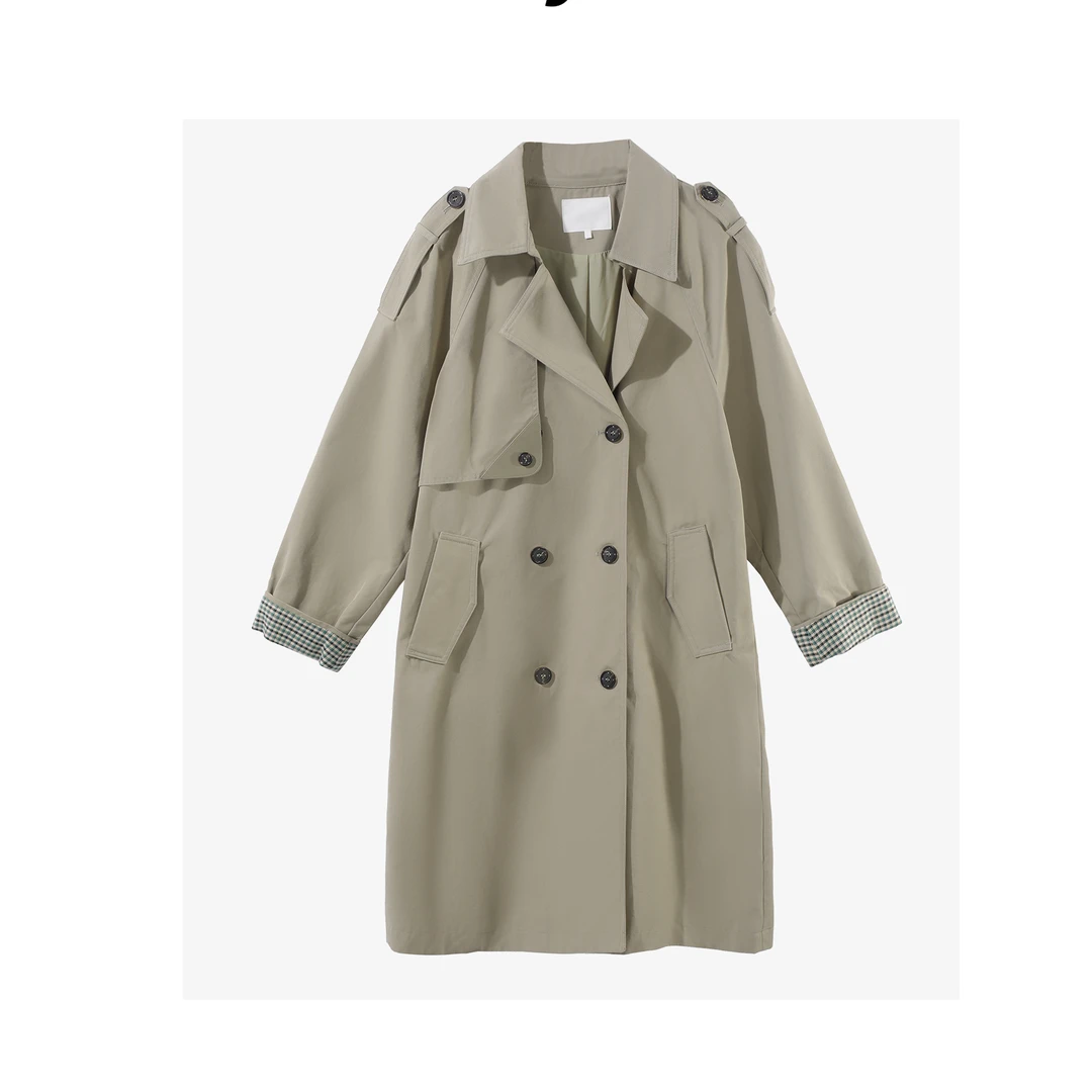 《婷婷专属》 F5336001B新品时尚百搭休闲风衣