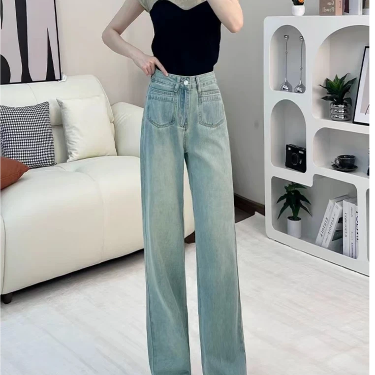 【芳芳专属】K3F13002A 时尚简约牛仔裤子