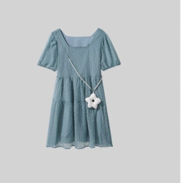 【婷婷专属】L3328078 夏季时尚显瘦舒适法式连衣裙